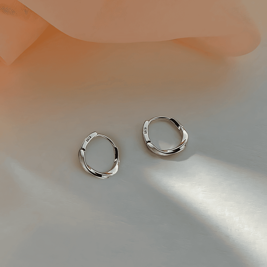 SOFT CURVE EARRINGS S925