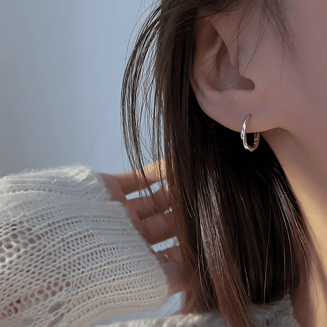 SOFT CURVE EARRINGS S925