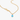 BIRTHSTONE CHARM NAME NECKLACE
