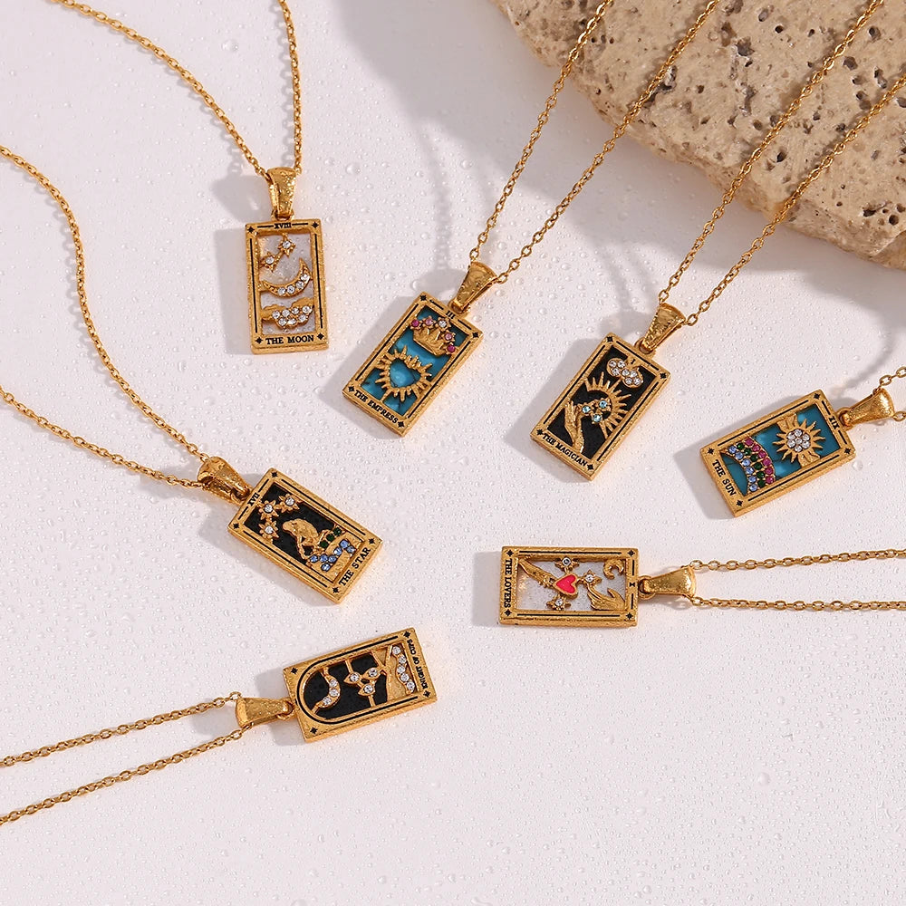 MIXED TAROT NECKLACE