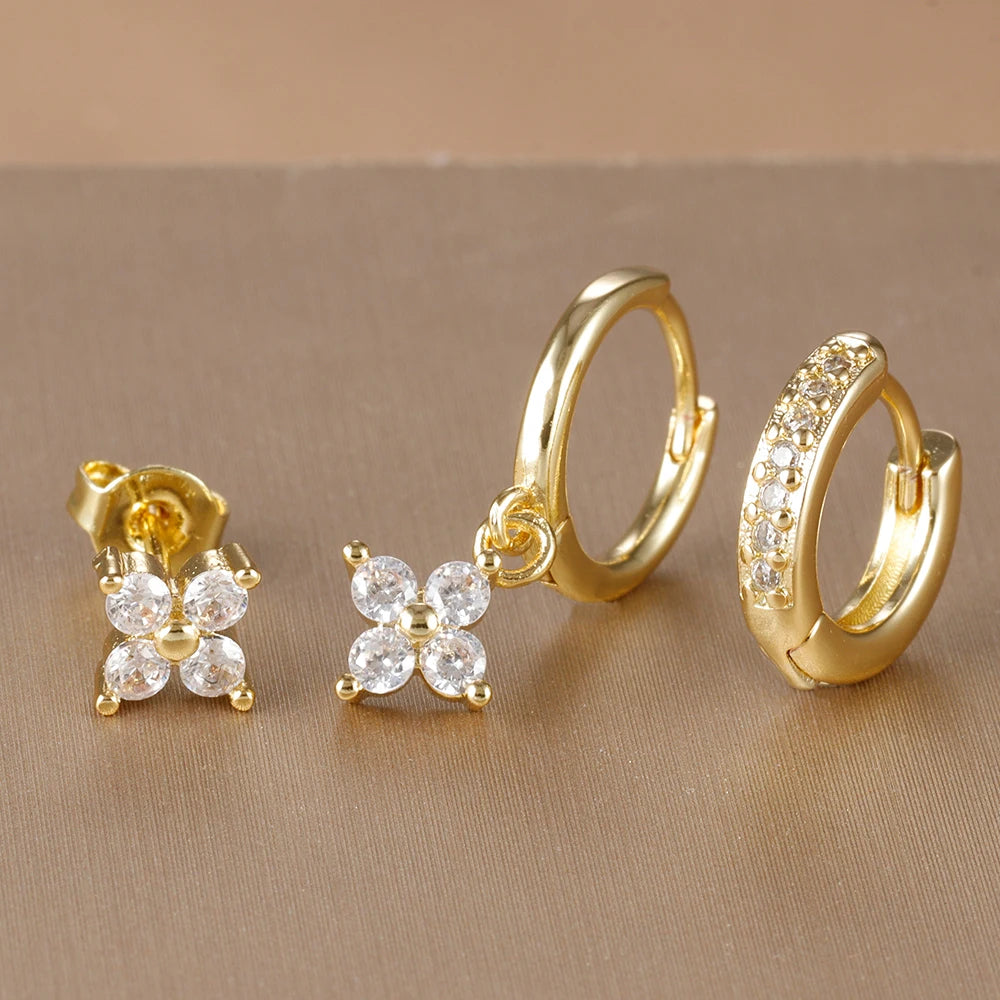 HANNAH SPARKLING EARRING SET