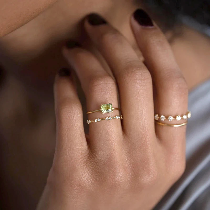 EMERALD DAWN RING