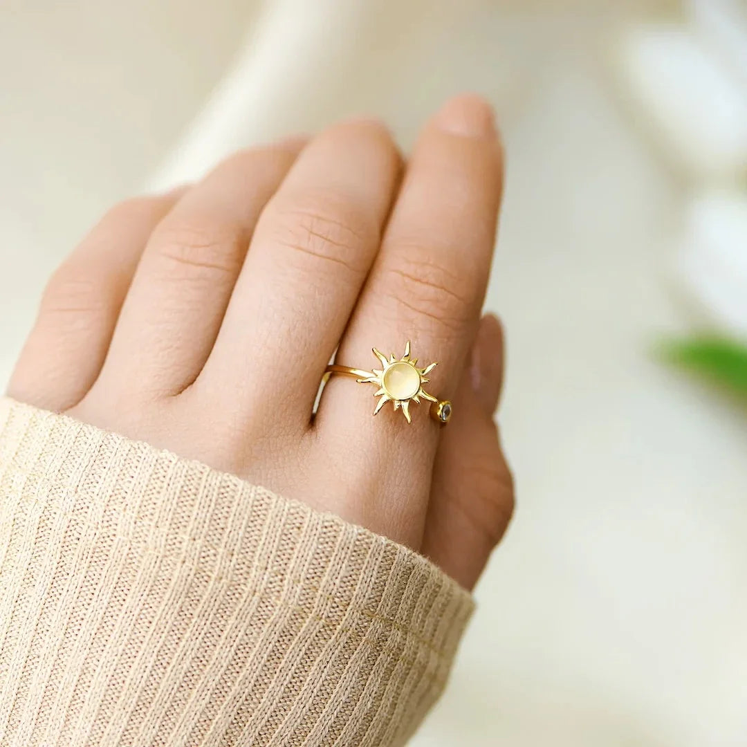 SUNSHINE FIDGET RING