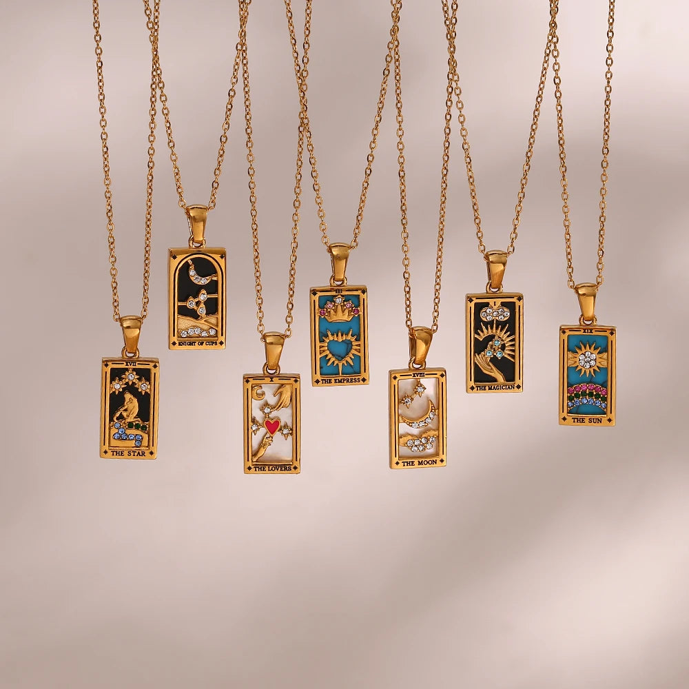MIXED TAROT NECKLACE