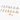 ZIRCON FLAT BACK EARRINGS